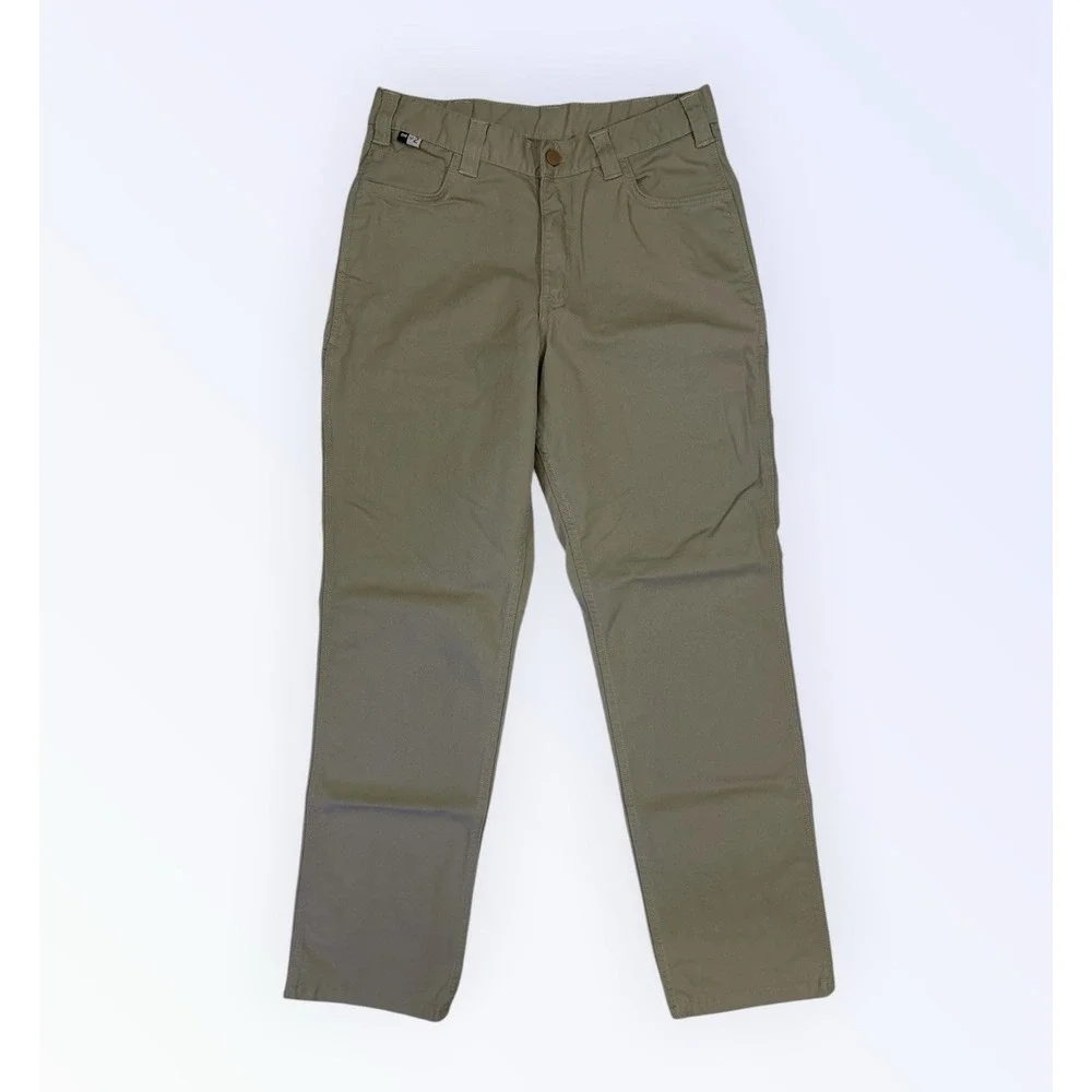 Carhartt FR Canvas Cargo‎ Pants 33x32 NFP Cat 2 104204-DKH